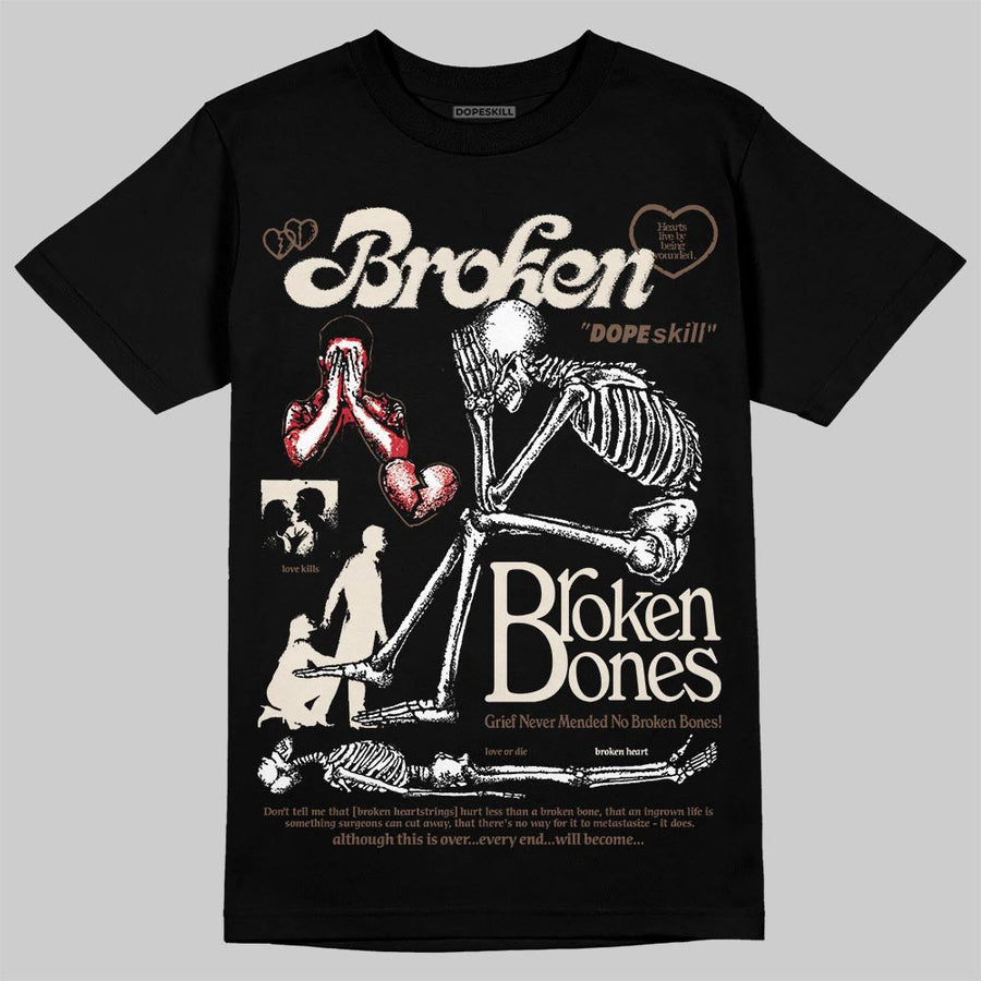 World’s Best Dad 3s DopeSkill T-Shirt Broken Bones Graphic