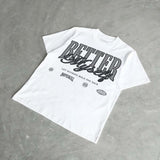 Wolf Grey 5s DopeSkill T-Shirt Better Myself Graphic