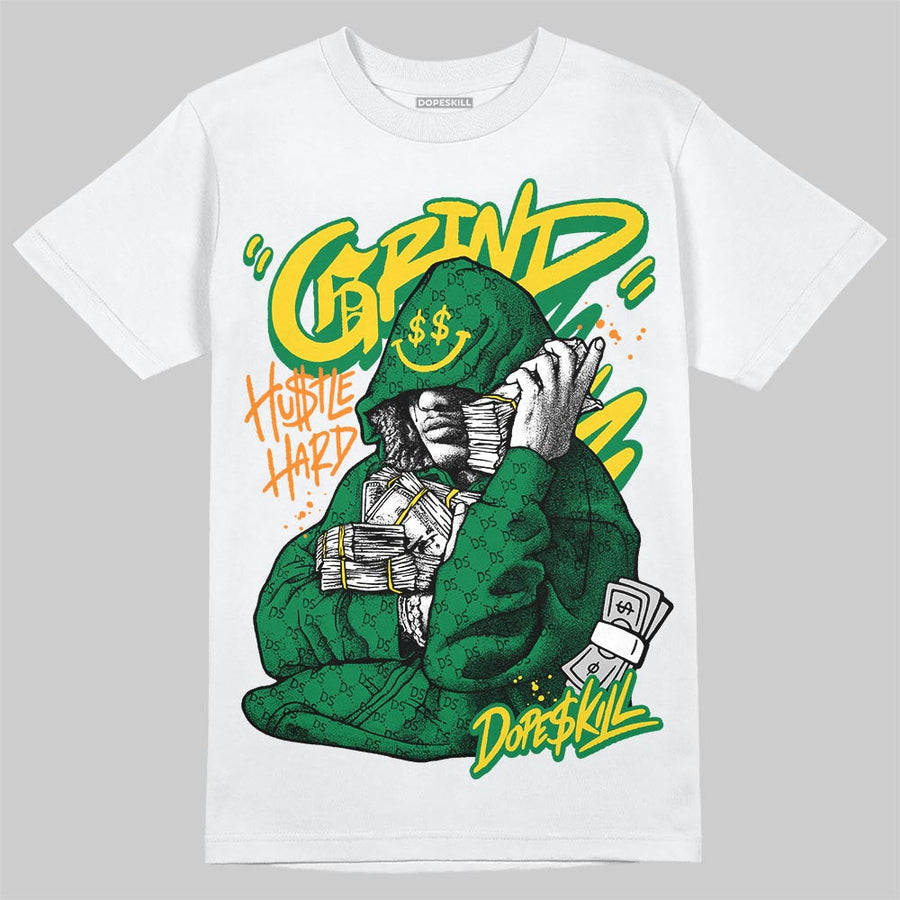 Green 'Grind Pray' DopeSkill Graphic T-Shirt