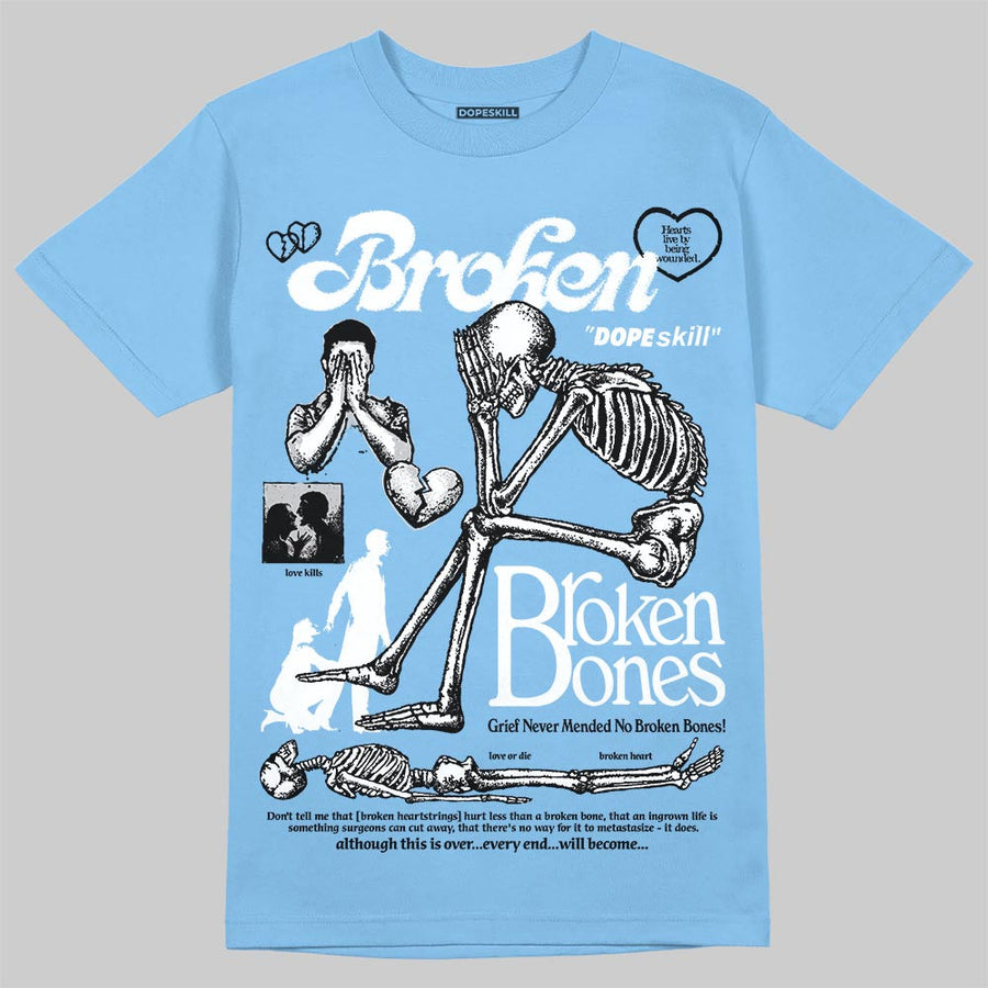 UNC 11s DopeSkill T-Shirt Broken Bones Graphic