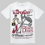 “Bin 23” 3s DopeSkill T-Shirt Broken Bones Graphic