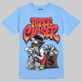 University Blue 'Paper Chaser Boy' DopeSkill Graphic T-Shirt