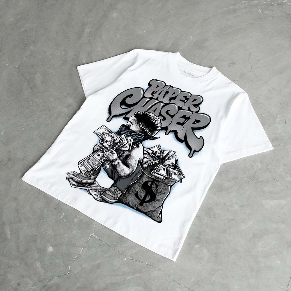 Wolf Grey 5s DopeSkill T-Shirt Paper Chaser Boy Graphic