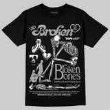 “Cap And Gown” 6s DopeSkill T-Shirt Broken Bones Graphic