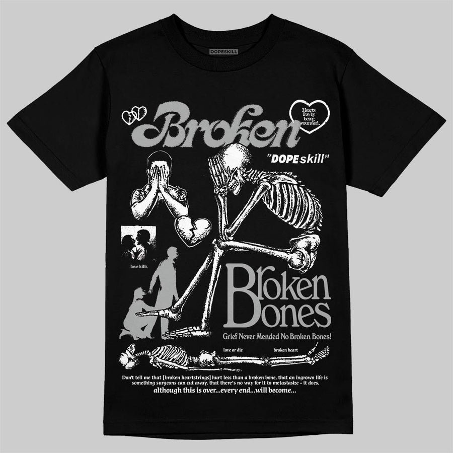 “Cap And Gown” 6s DopeSkill T-Shirt Broken Bones Graphic