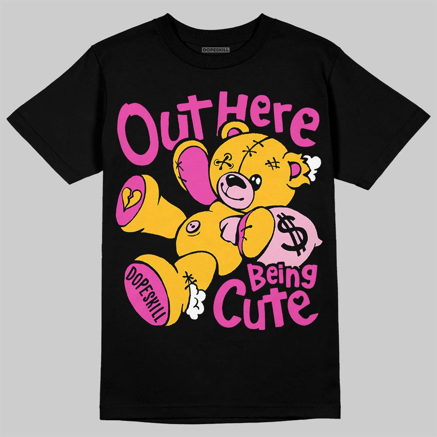 Comic 4s DopeSkill T-Shirt Out Here Being Cute Graphic
