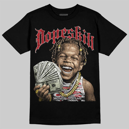 Bugs Bunny 8s DopeSkill T-Shirt Money Loves Me Graphic