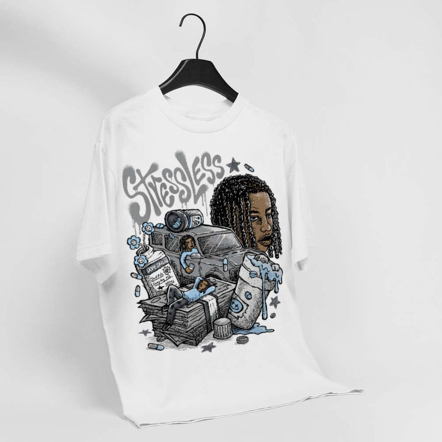 Wolf Grey 5s DopeSkill T-Shirt Stressless Graphic