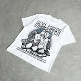 Wolf Grey 5s DopeSkill T-Shirt Real Lover Graphic