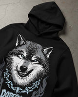 Wolf Grey 5s DopeSkill Hoodie Sweatshirt Wolf Grey Graphic