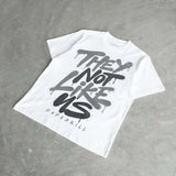 Wolf Grey 5s DopeSkill T-Shirt They Not Like Us Graphic