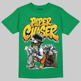 Green 'Paper Chaser Boy' DopeSkill Graphic T-Shirt