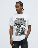 Wolf Grey 5s DopeSkill T-Shirt Paper Chaser Boy Graphic