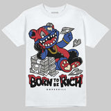 Rare Air 4s DopeSkill T-Shirt Born To Be Rich Graphic