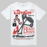 Toro Bravo 4s DopeSkill T-Shirt Broken Bones Graphic
