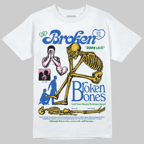 Brazil 3s DopeSkill T-Shirt Broken Bones Graphic