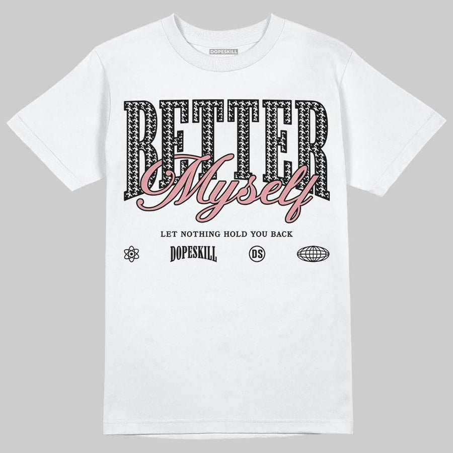 Harris Tweed x Black/Phantom Dunk DopeSkill T-Shirt Better Myself Graphic