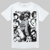 TD Black Patent 11s DopeSkill T-Shirt Built Different Graphic