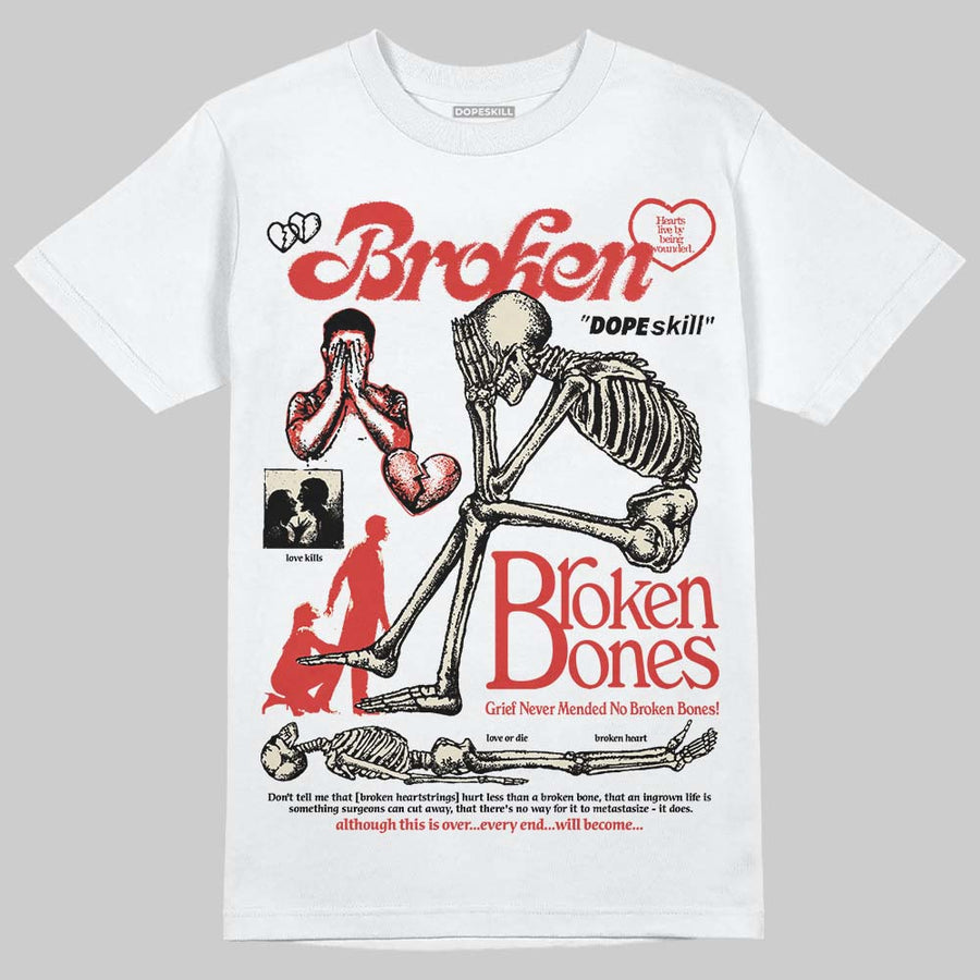 Nigel Sylvester x 4s “Brick After Brick” DopeSkill T-Shirt Broken Bones Graphic