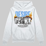 Black University Blue 5s DopeSkill Hoodie Sweatshirt Desire Graphic