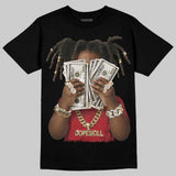 Fire Red “Black Tongue” 5s DopeSkill T-Shirt Rich Youth Graphic