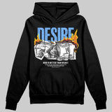 Black University Blue 5s DopeSkill Hoodie Sweatshirt Desire Graphic