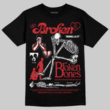 “Bloodline” 12s DopeSkill T-Shirt Broken Bones Graphic