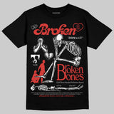 Toro Bravo 4s DopeSkill T-Shirt Broken Bones Graphic
