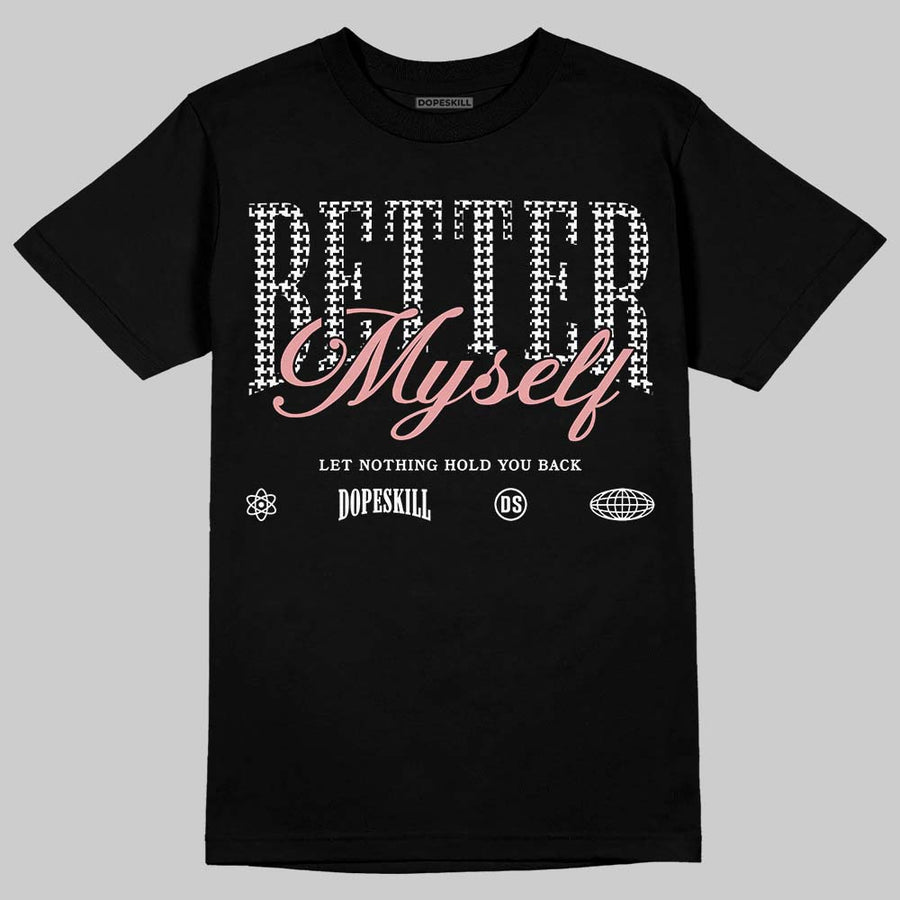 Harris Tweed x Black/Phantom Dunk DopeSkill T-Shirt Better Myself Graphic