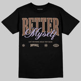 Harris Tweed x Sesame/Violet Mist Dunk DopeSkill T-Shirt Better Myself Graphic