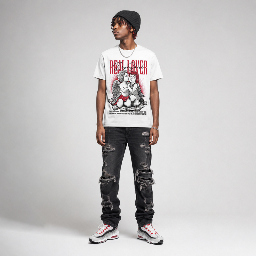Max 95 Big Bubble "Comet Red" DopeSkill T-Shirt Real Lover Graphic