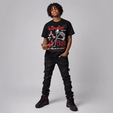 “Bloodline” 12s DopeSkill T-Shirt Broken Bones Graphic