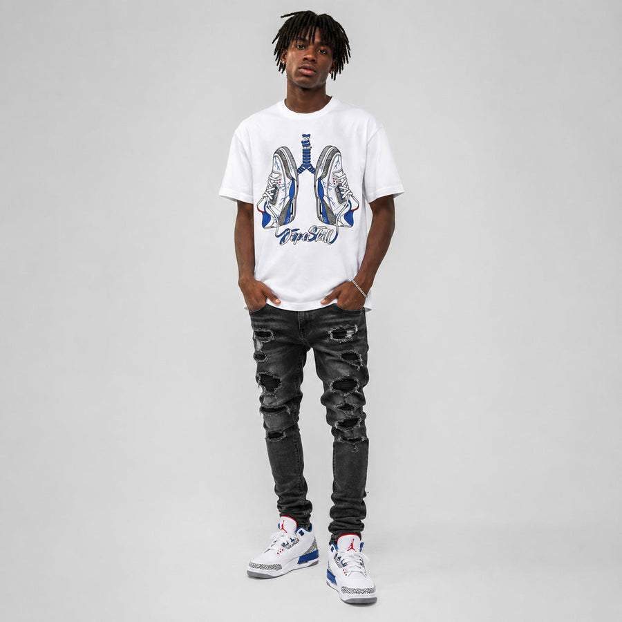 “True Blue” 3s DopeSkill T-Shirt Breathe Graphic
