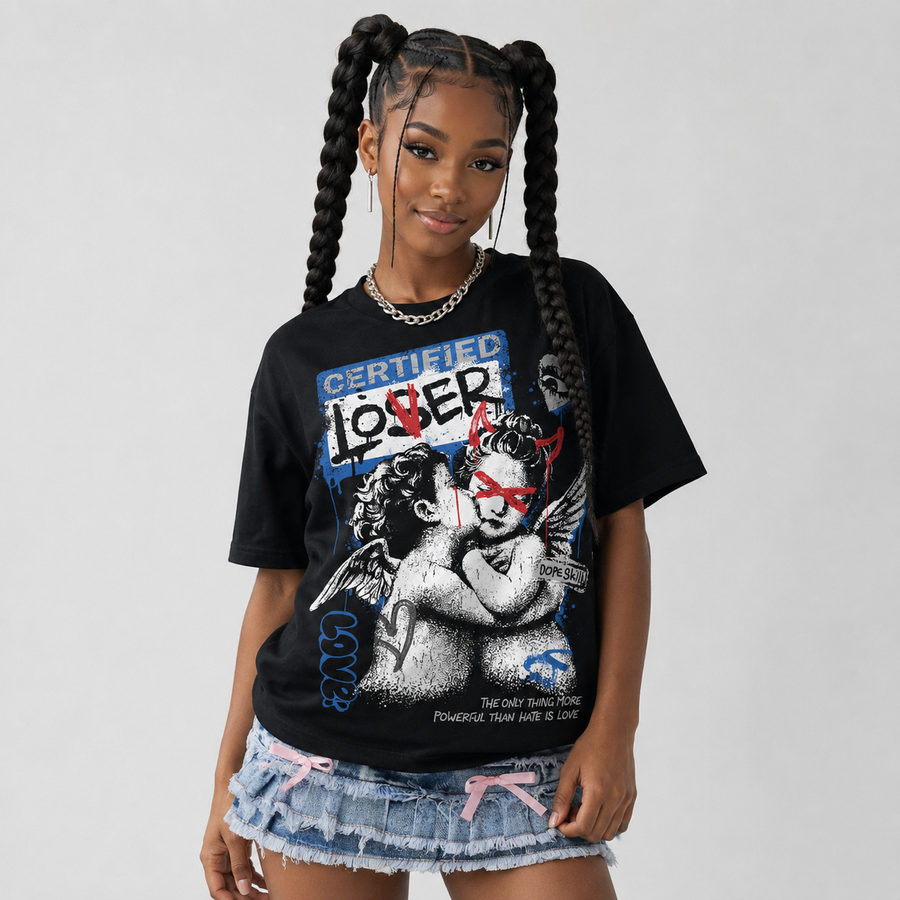 “True Blue” 3s DopeSkill T-Shirt Certified Lover Graphic