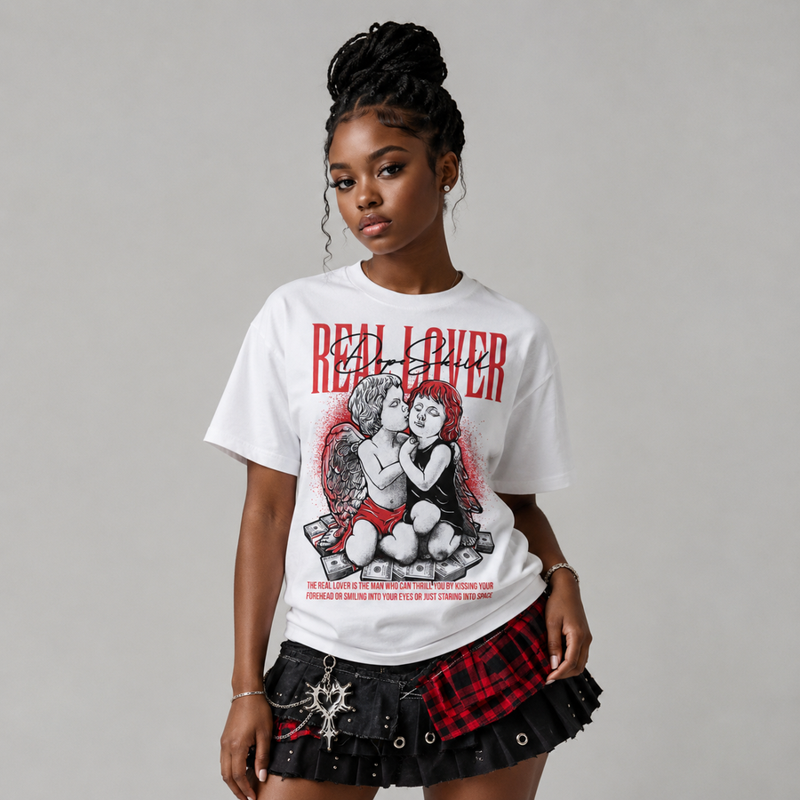 Foamposite One "Gym Red" DopeSkill T-Shirt Real Lover Graphic