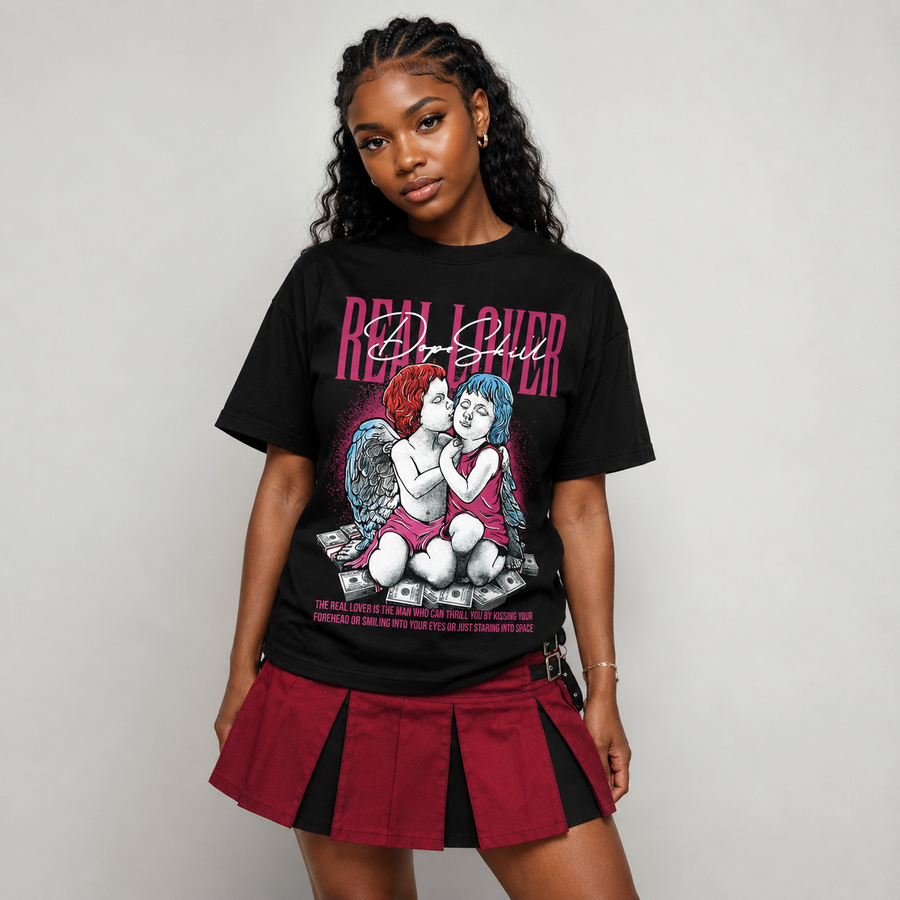 Sweet Beet 4s DopeSkill T-Shirt Real Lover Graphic