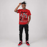 Toro Bravo 4s DopeSkill T-Shirt Broken Bones Graphic