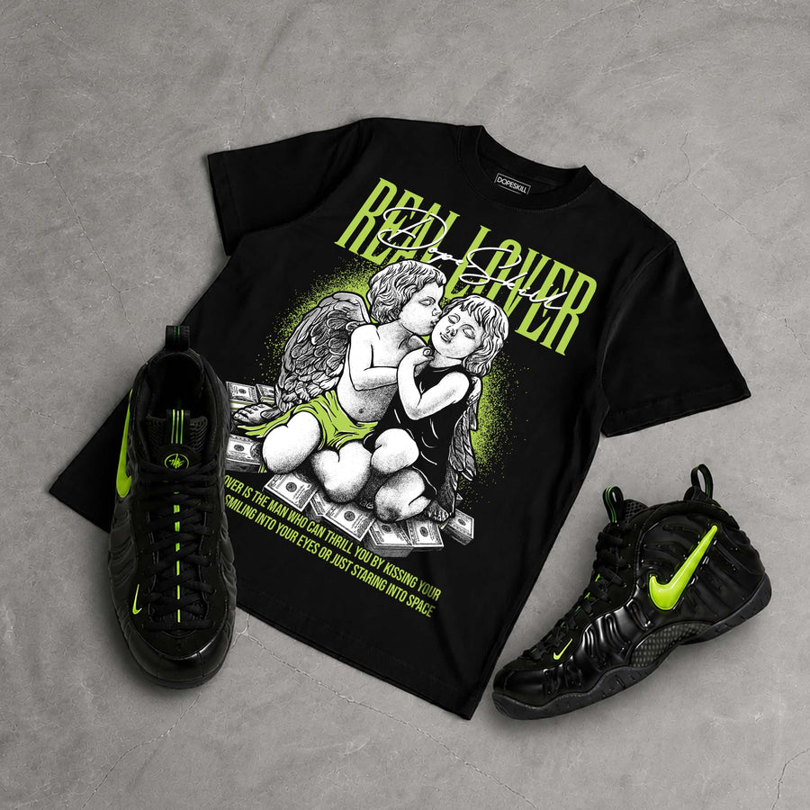 Foamposite One "Voltage" DopeSkill T-Shirt Real Lover Graphic