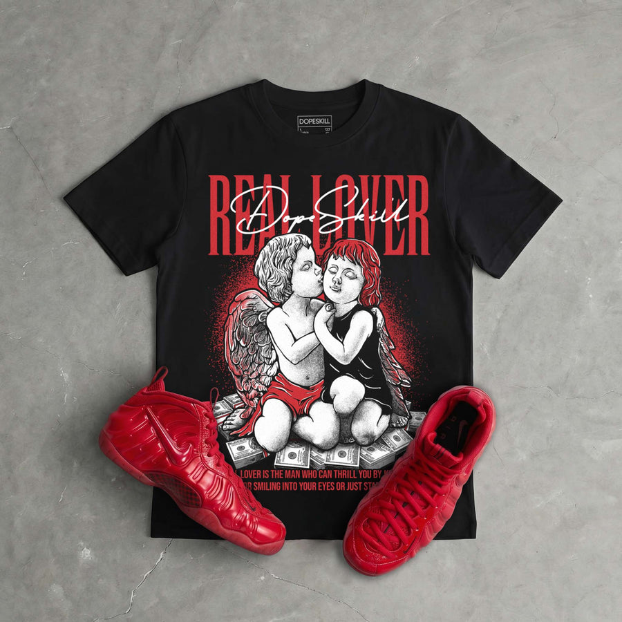 Foamposite One "Gym Red" DopeSkill T-Shirt Real Lover Graphic