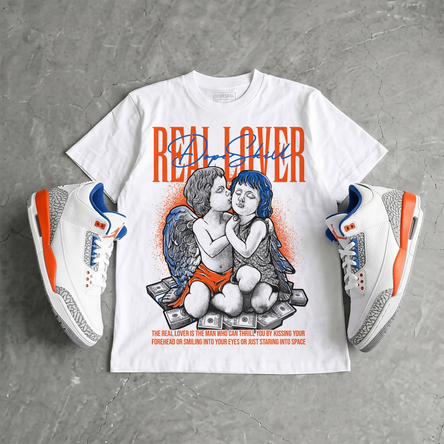 “Knicks” 3s DopeSkill T-Shirt Real Lover Graphic