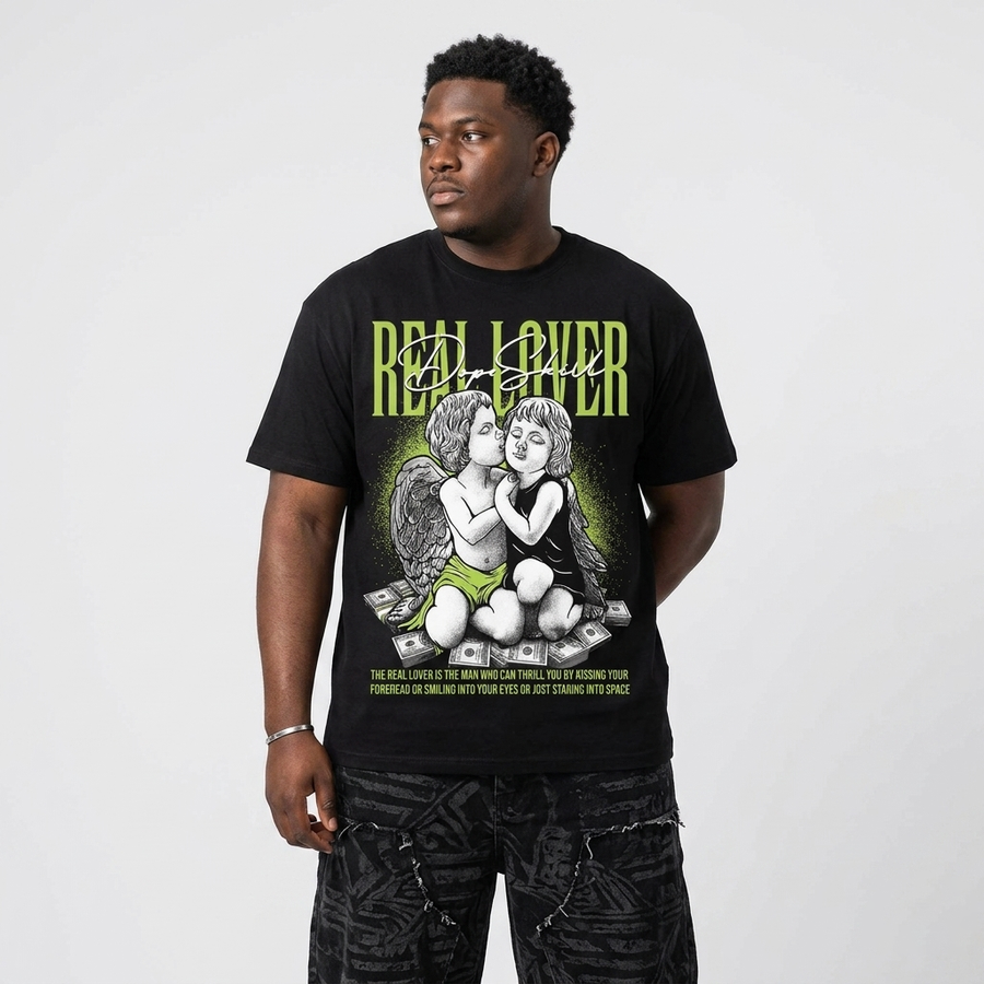 Foamposite One "Voltage" DopeSkill T-Shirt Real Lover Graphic