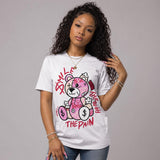 Travis Scott x “Pink Pack” 1s DopeSkill T-Shirt Smile Through The Pain Graphic