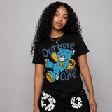 Gamma 11s DopeSkill T-Shirt Out Here Being Cute Graphic