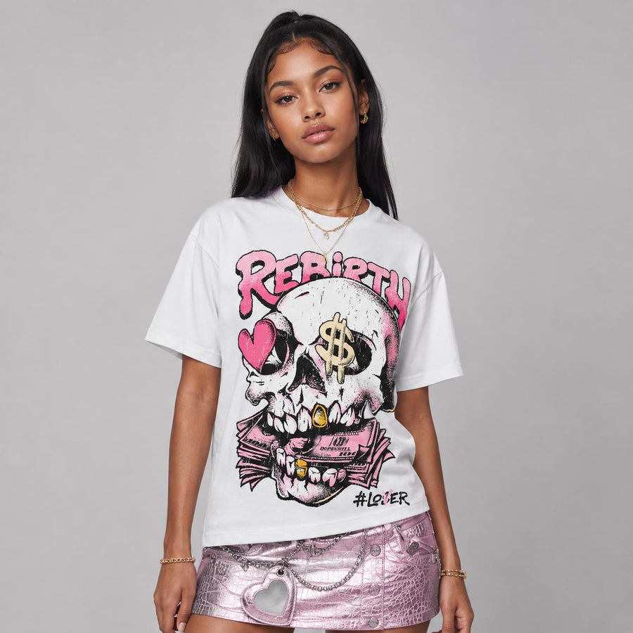 Iced Carmine 4s DopeSkill T-Shirt Rebirth Graphic
