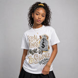 Shop Jacket 1s DopeSkill T-Shirt Real Ones Move In Silence Graphic