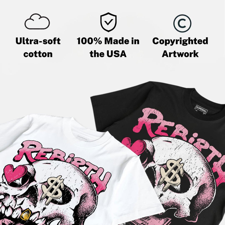 Iced Carmine 4s DopeSkill T-Shirt Rebirth Graphic