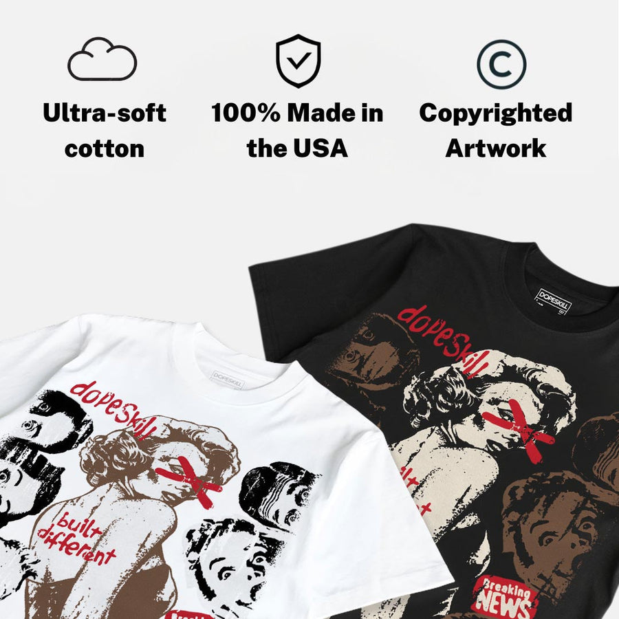 World’s Best Dad 3s DopeSkill T-Shirt Built Different Graphic