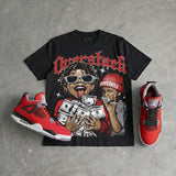 Toro Bravo 4s DopeSkill Oversize Print T-Shirt Overstack Graphic