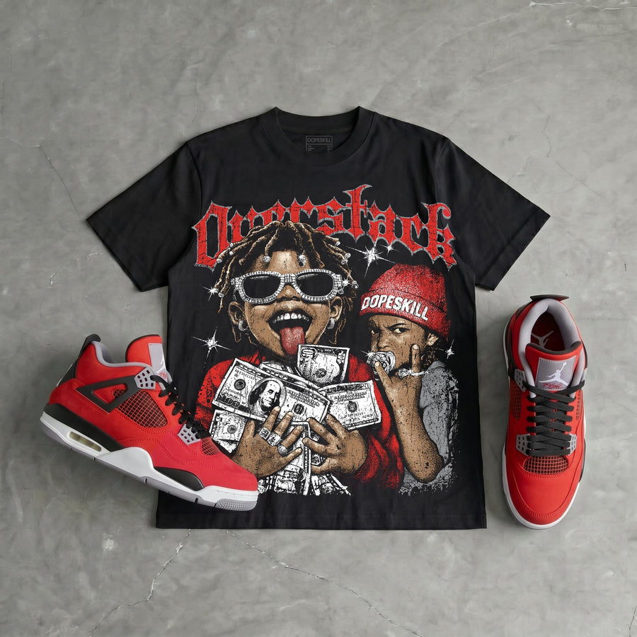 Toro Bravo 4s DopeSkill Oversize Print T-Shirt Overstack Graphic