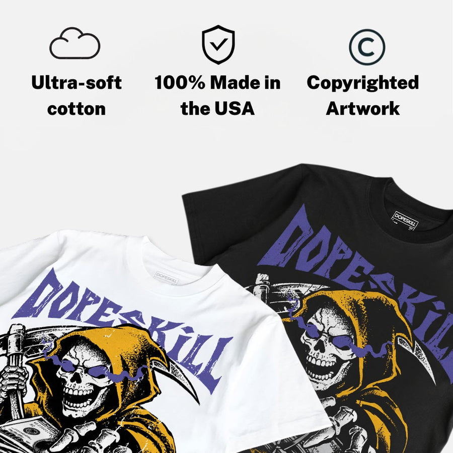 Lakers 4s DopeSkill T-Shirt Go Fund Yourself Graphic